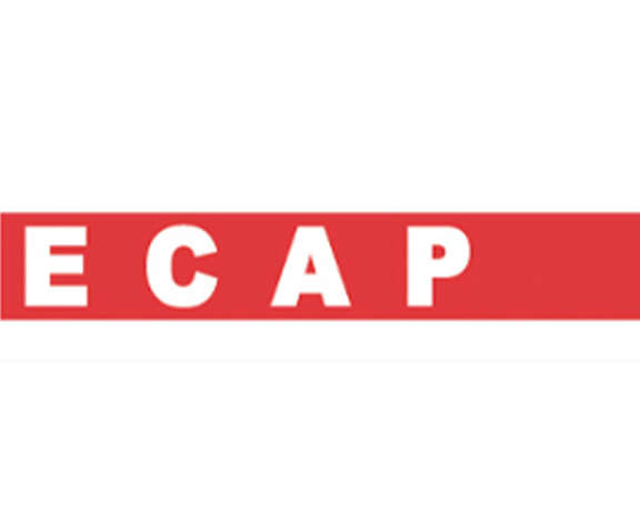 Logo dell'ECAP. ECAP è un ente senza scopo di lucro per la formazione degli adulti.